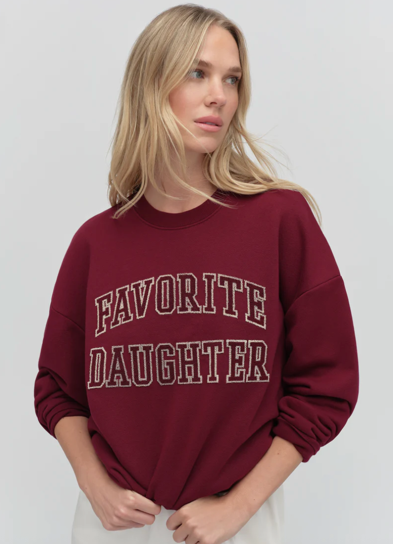 The Collegiate Embroidery Sweatshirt