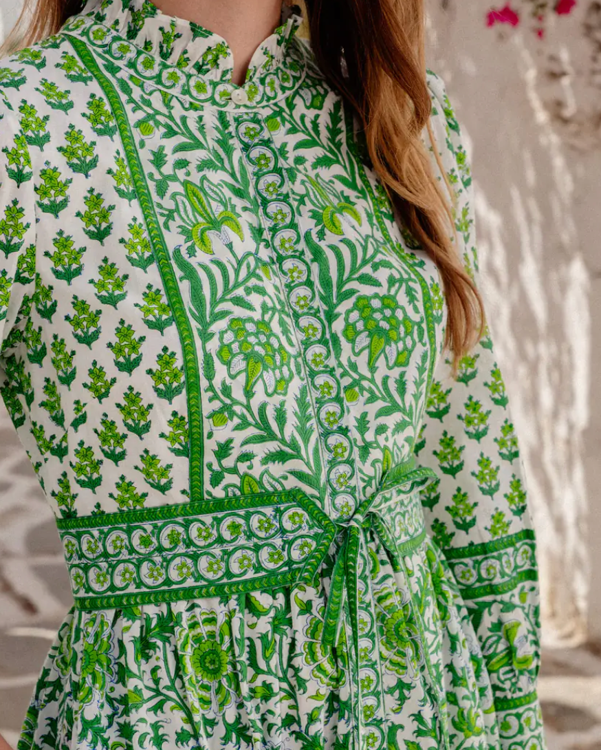 Gemma Dress Verdant Botanics