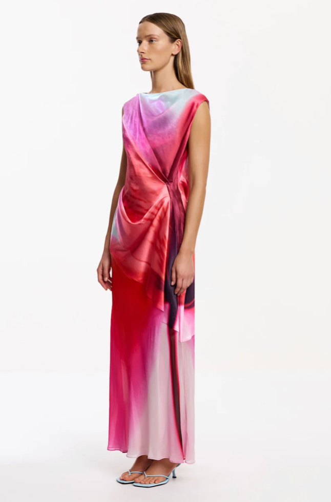 Farrah Dress Tropical Bloom