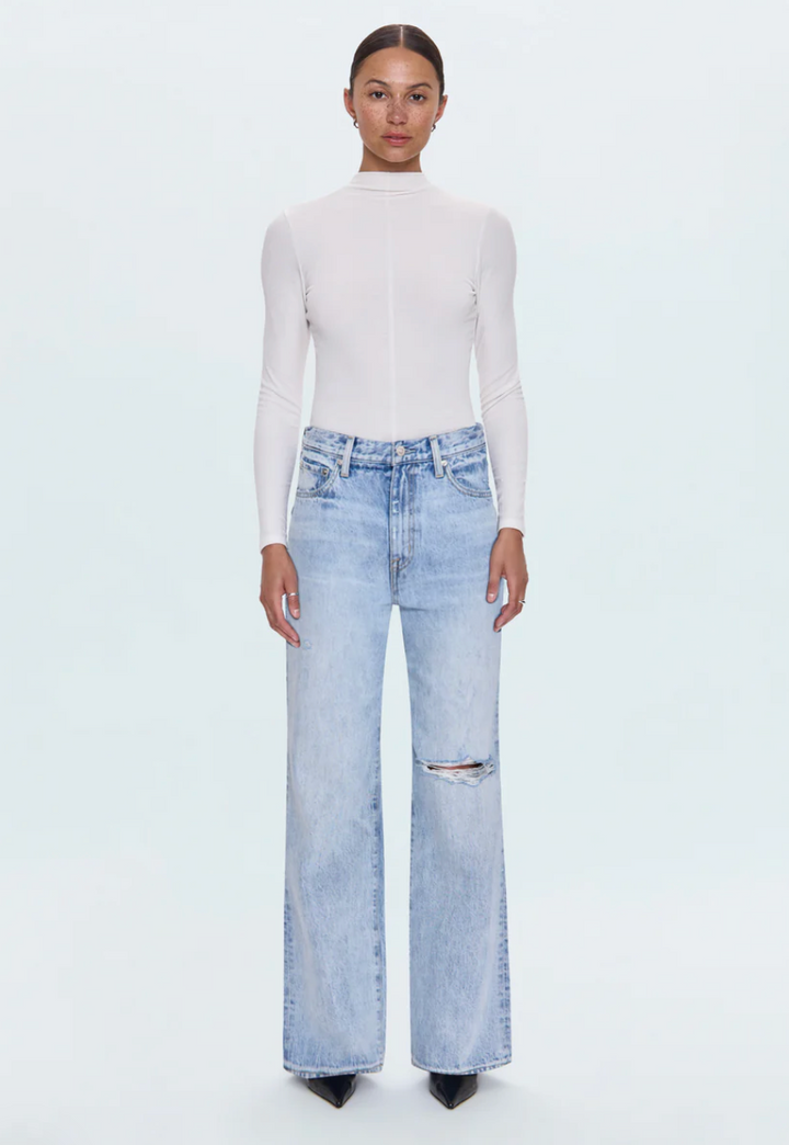 Hendrix High Rise Relaxed Jean Revel Distressed