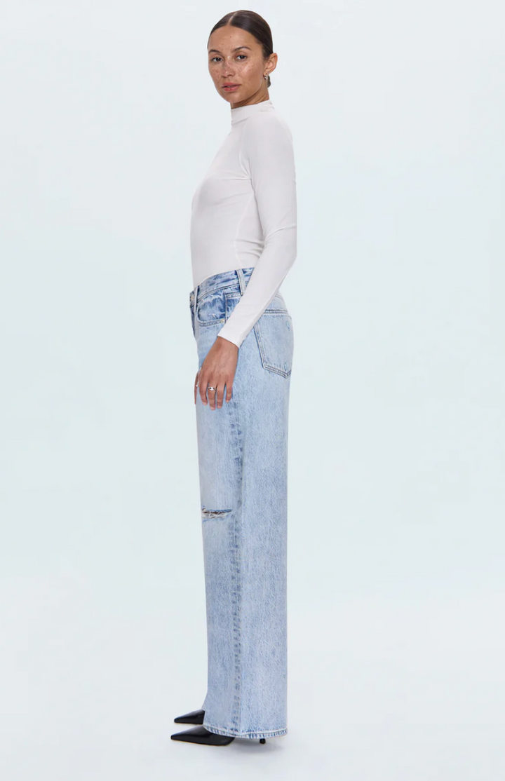 Hendrix High Rise Relaxed Jean Revel Distressed