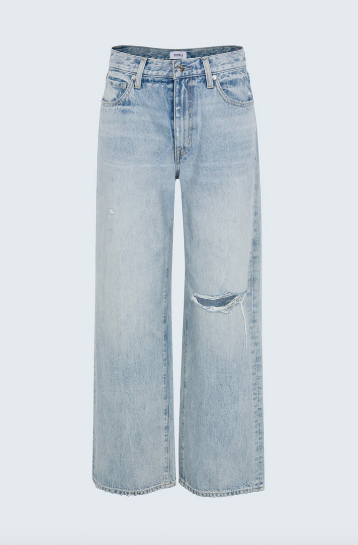 Hendrix High Rise Relaxed Jean Revel Distressed