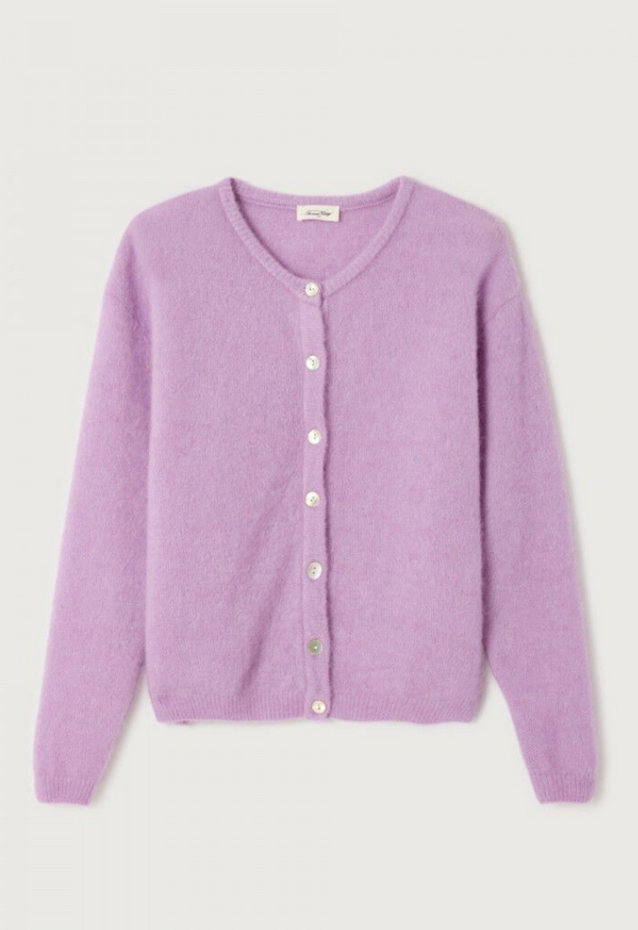 Vito Cardigan Lavender Chine