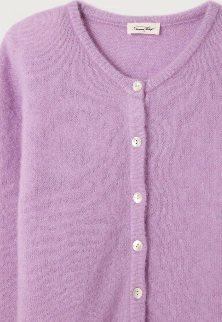 Vito Cardigan Lavender Chine