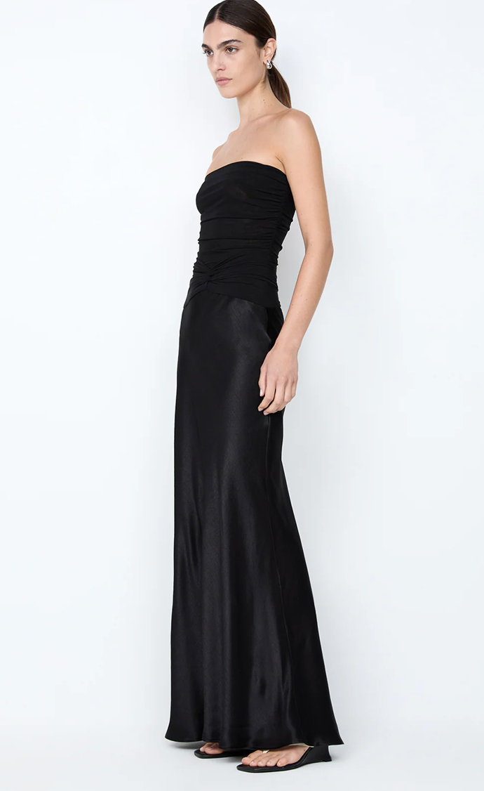 Millah Strapless Dress Black