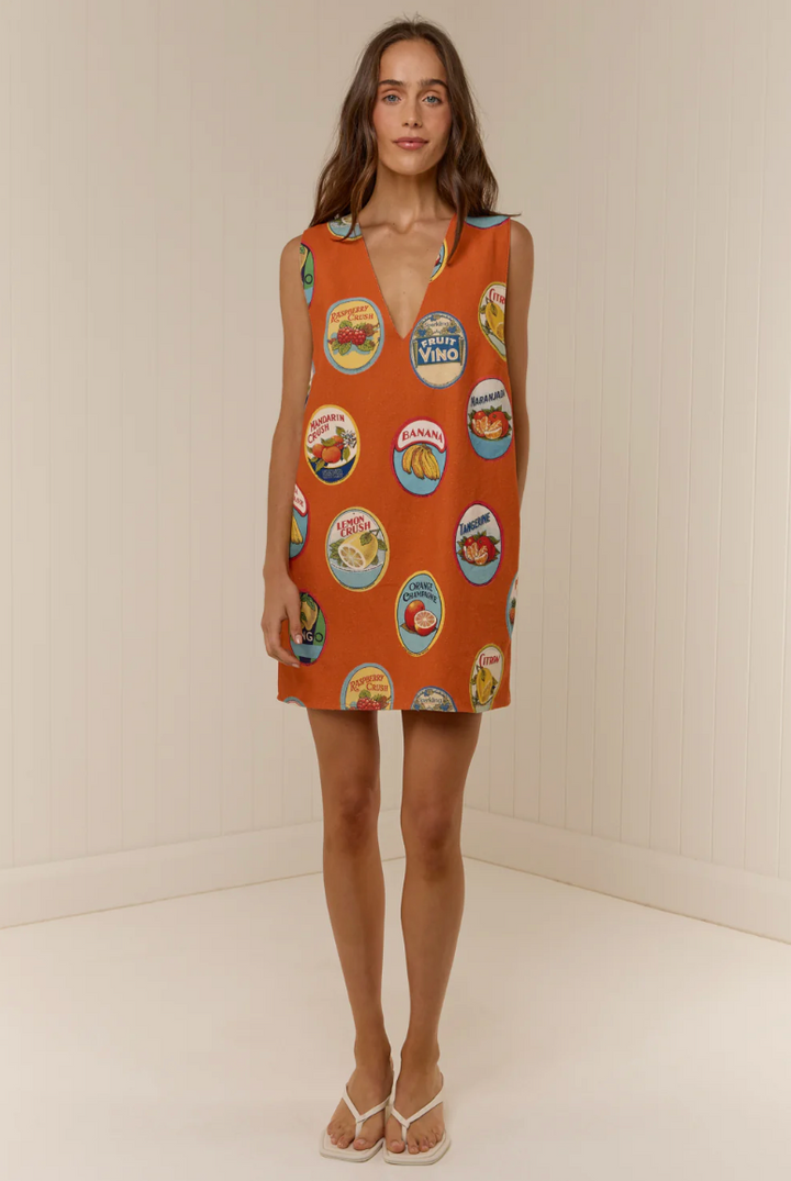 Louis Mini Dress La Fruta
