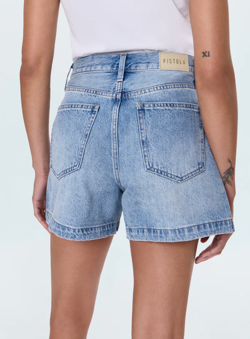 Saige High Rise Short French Rivera