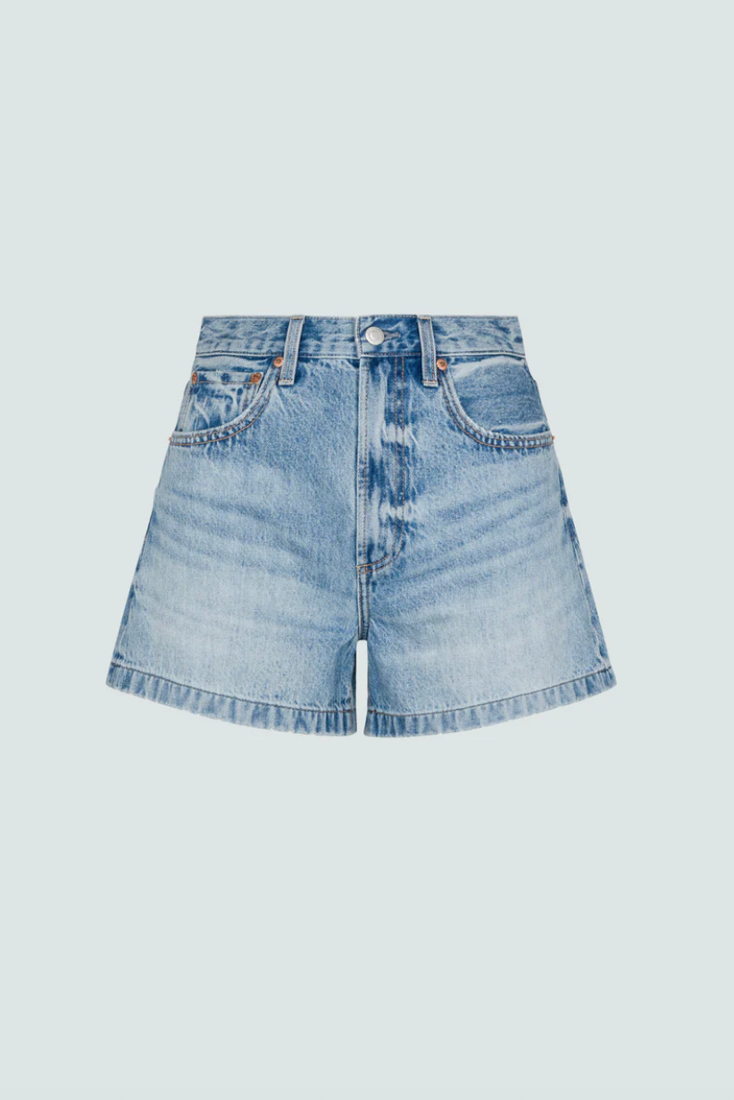 Saige High Rise Short French Rivera