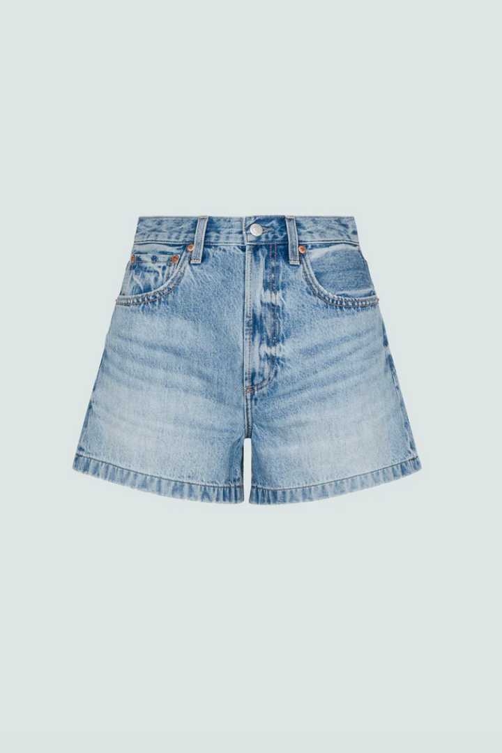 Saige High Rise Short French Rivera