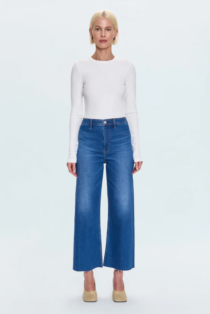 Penny High Rise Wide Leg Crop Rooftop