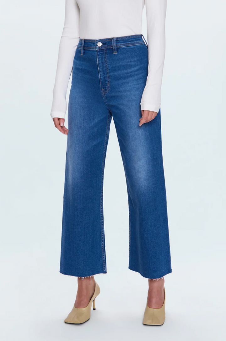 Penny High Rise Wide Leg Crop Rooftop