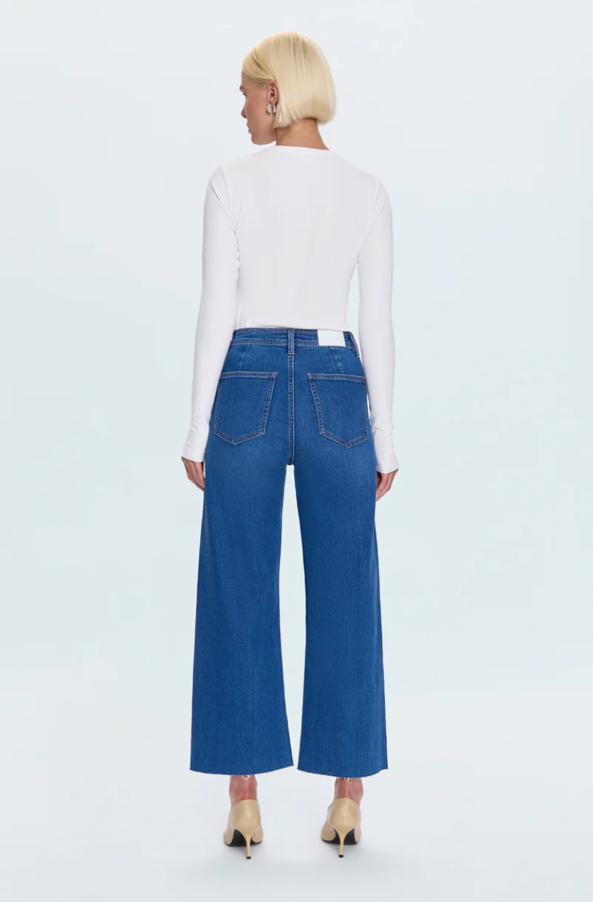 Penny High Rise Wide Leg Crop Rooftop