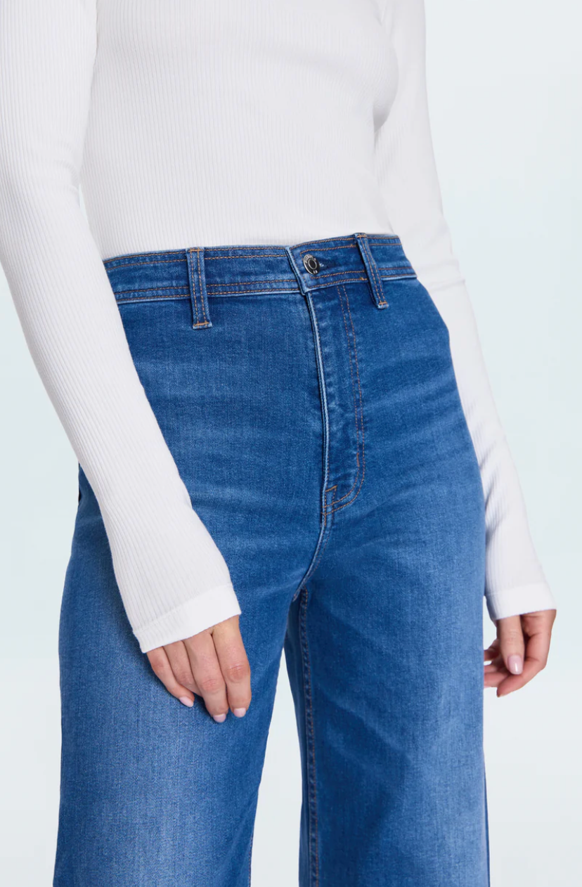 Penny High Rise Wide Leg Crop Rooftop