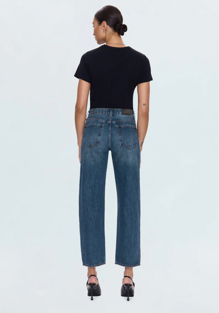 Lexi Mid Rise Bowed Straight in Artisan