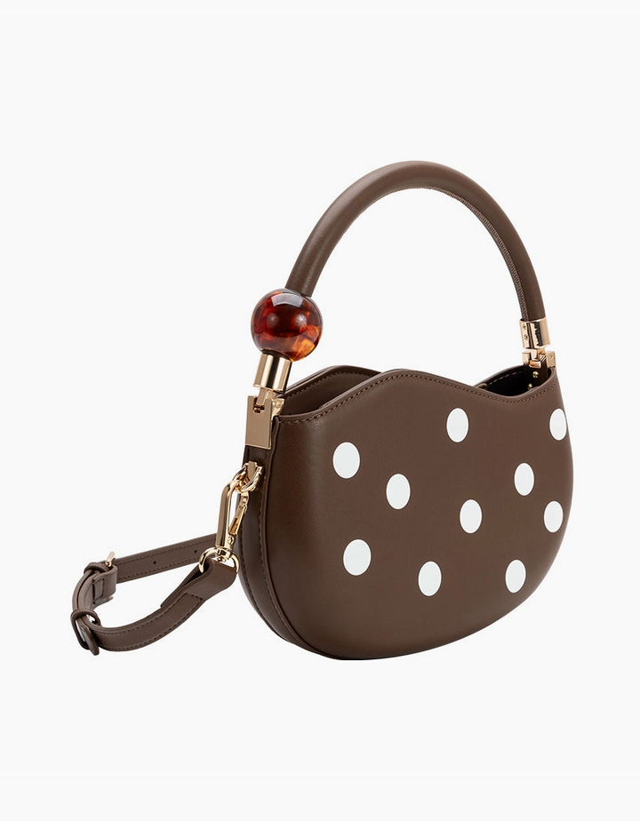 Jennie Top Handle Bag Chocolate
