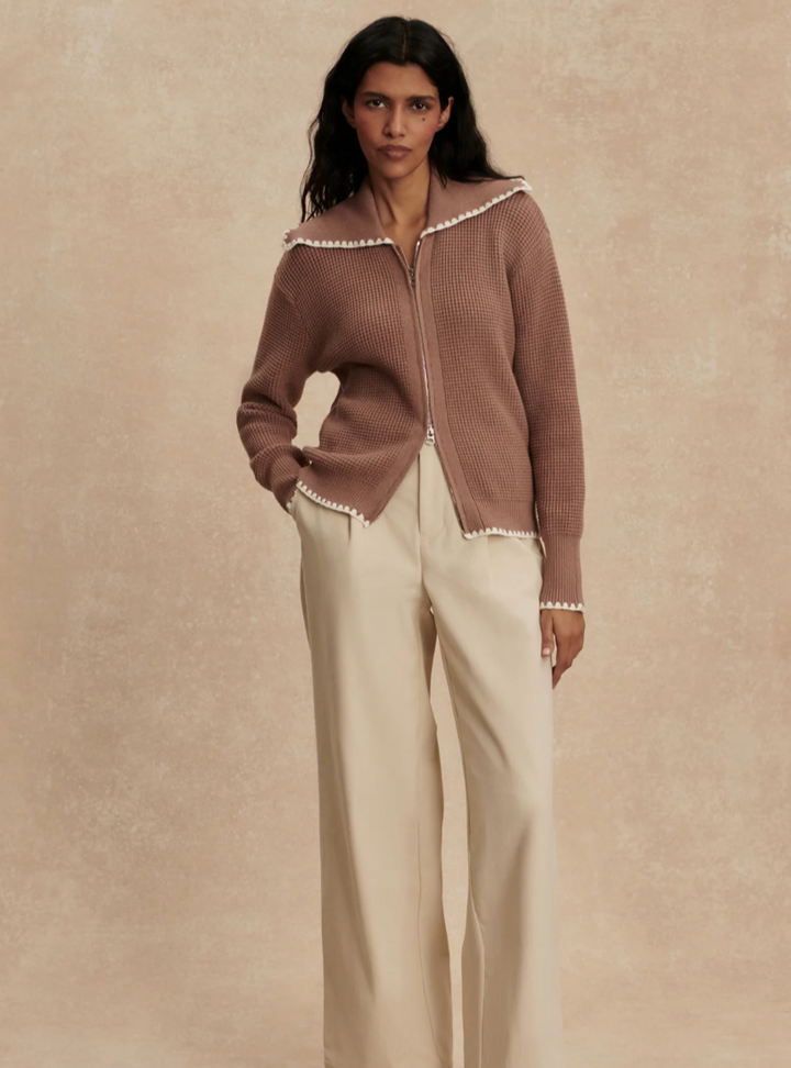 Sibley Soft Knit Jacket Ginger Snap