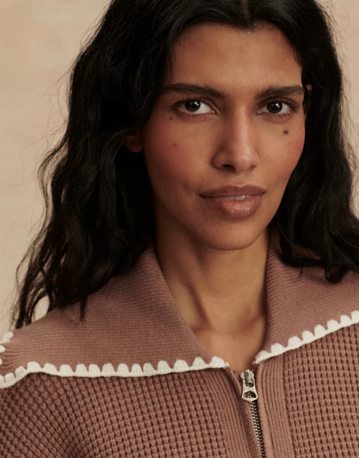 Sibley Soft Knit Jacket Ginger Snap