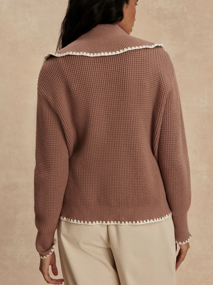 Sibley Soft Knit Jacket Ginger Snap