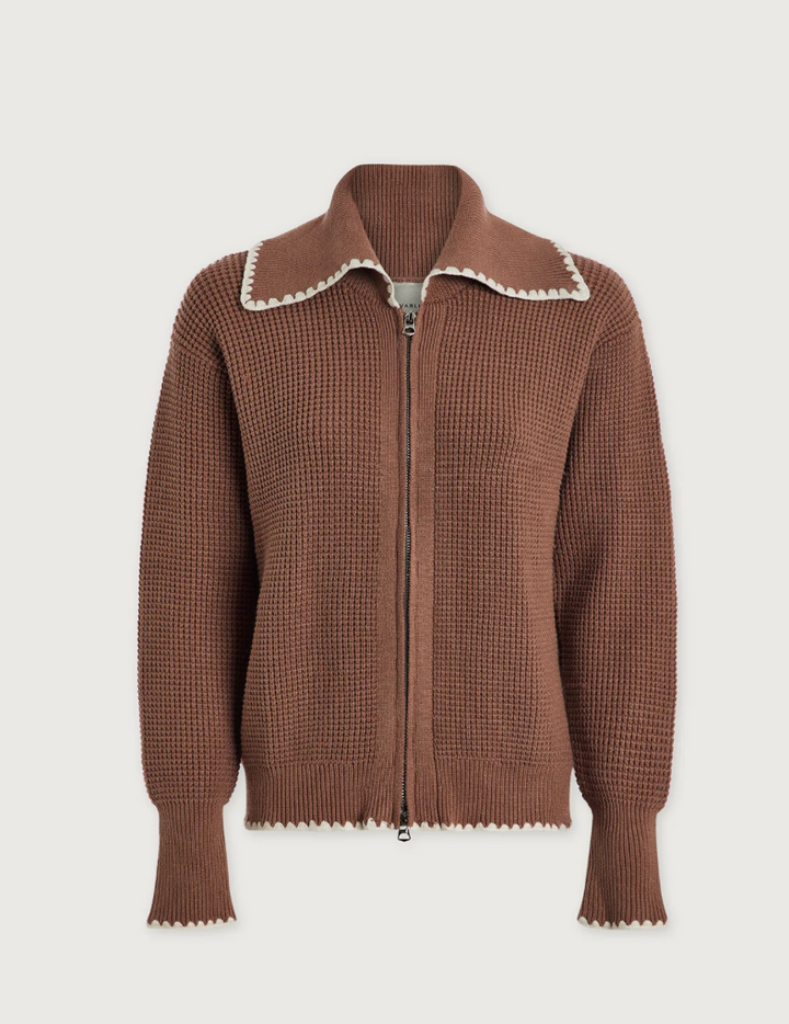 Sibley Soft Knit Jacket Ginger Snap