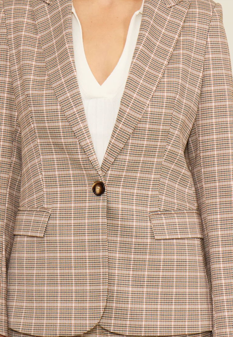 Ella Blazer Pink Multi