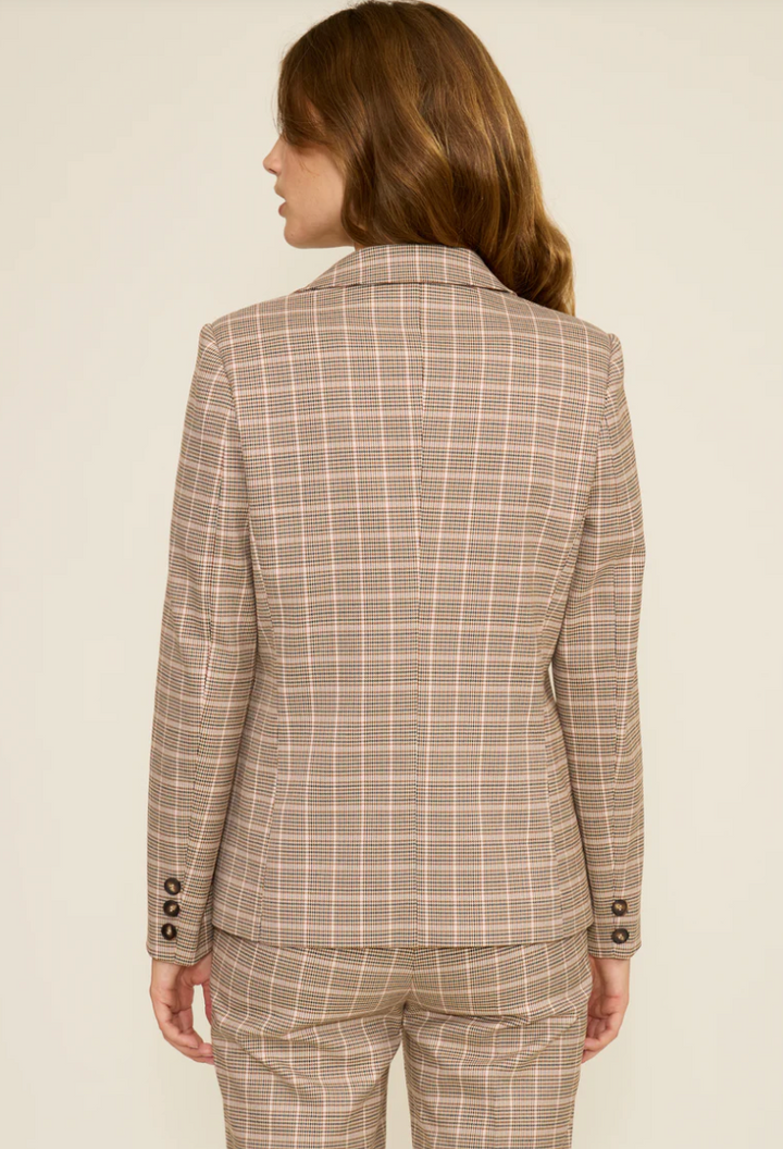 Ella Blazer Pink Multi