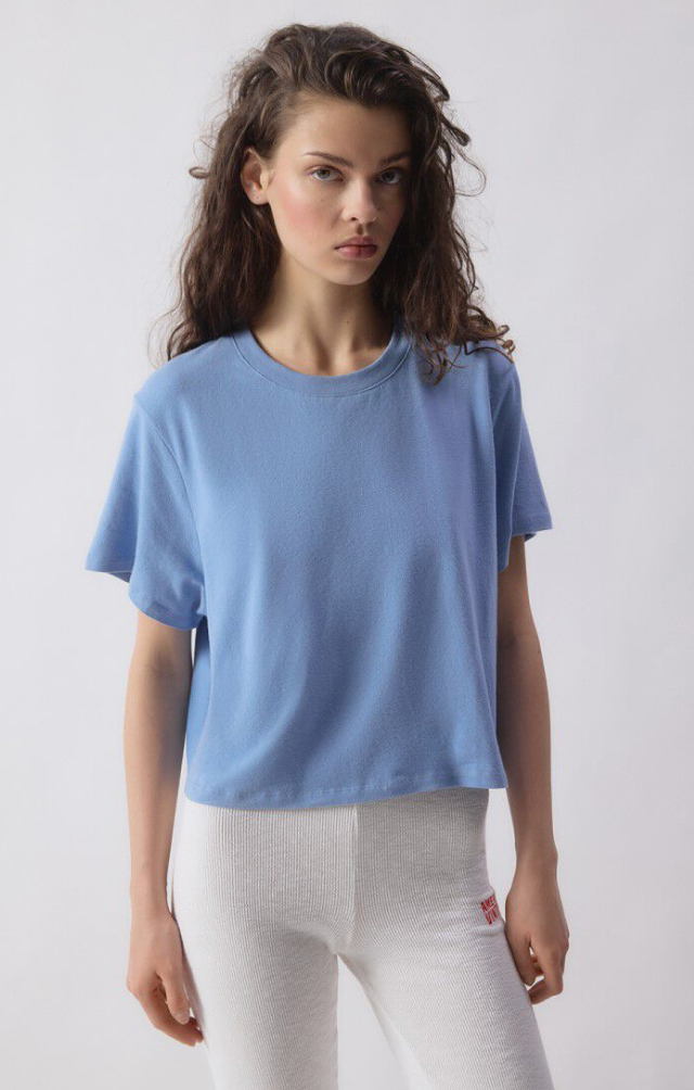 Ypa Wood Top Bleu Chine