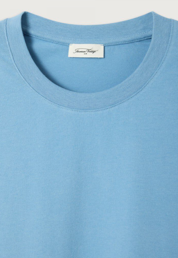Ypa Wood Top Bleu Chine