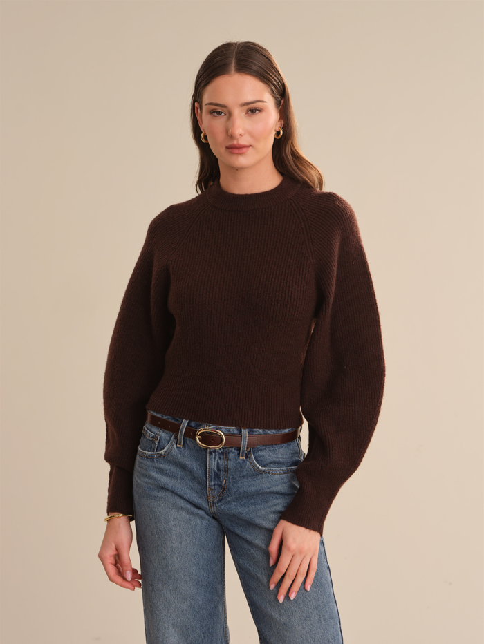 Harriet Balloon Raglan Sleeve Sweater