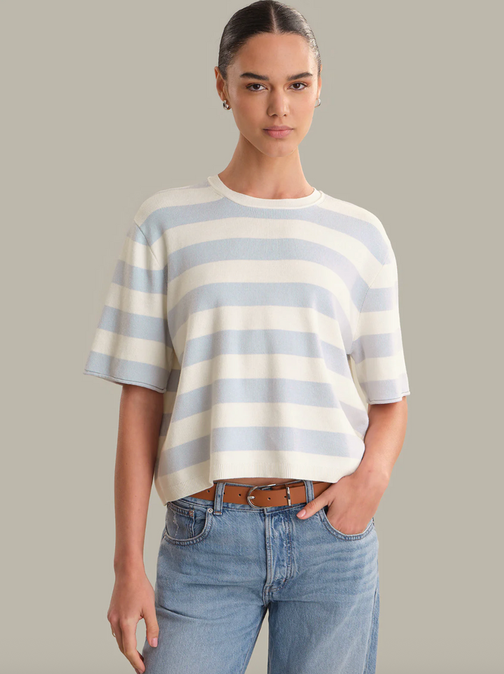 June Cotton Stipe Pullover