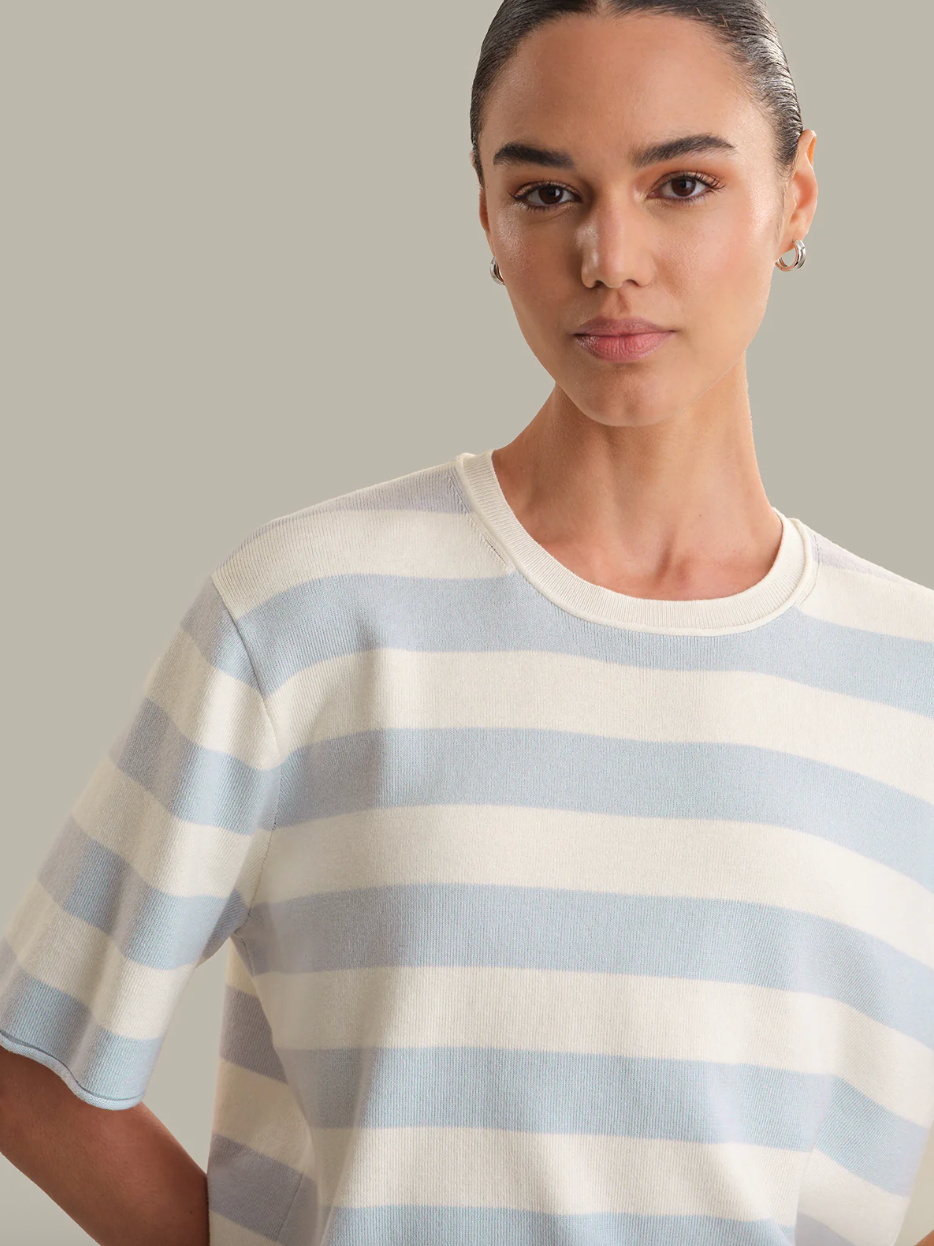 June Cotton Stipe Pullover