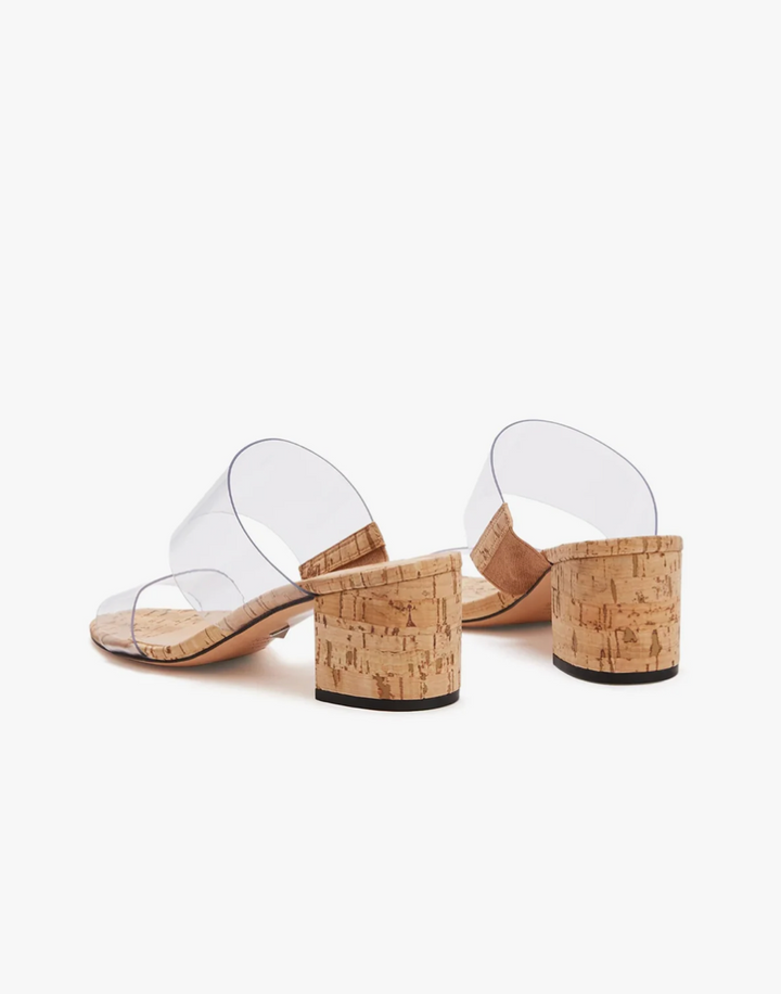 Victorie Block Sandal Beige/Cork