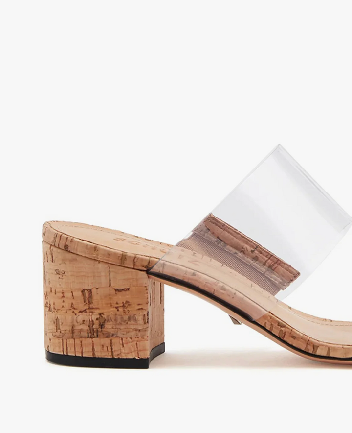 Victorie Block Sandal Beige/Cork