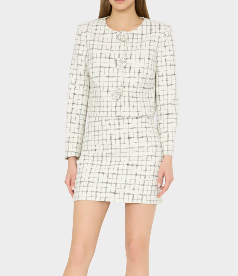 Mika Plaid Jacket
