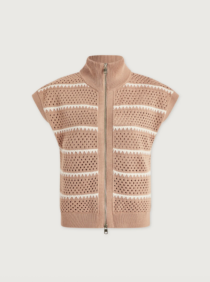 Haney Zip Through Knit