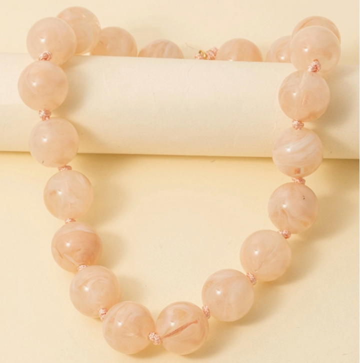 Shelly Necklace Pink