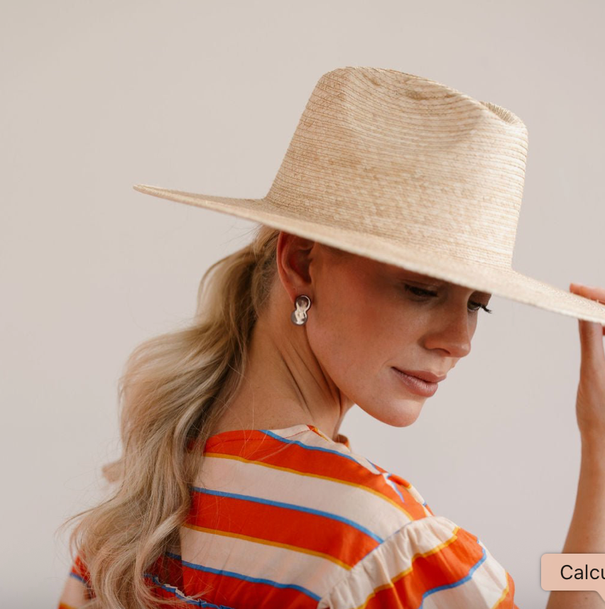 Jane Palm Hat