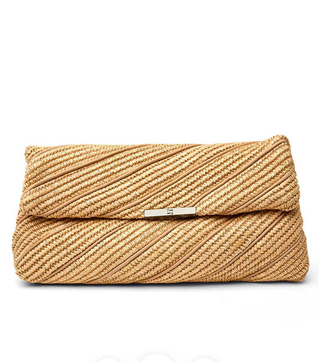 Embrace Clutch Beige