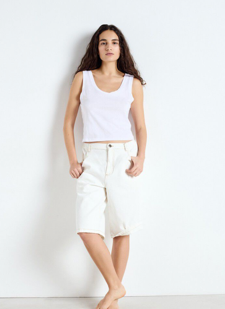 Apoly Tank Blanc