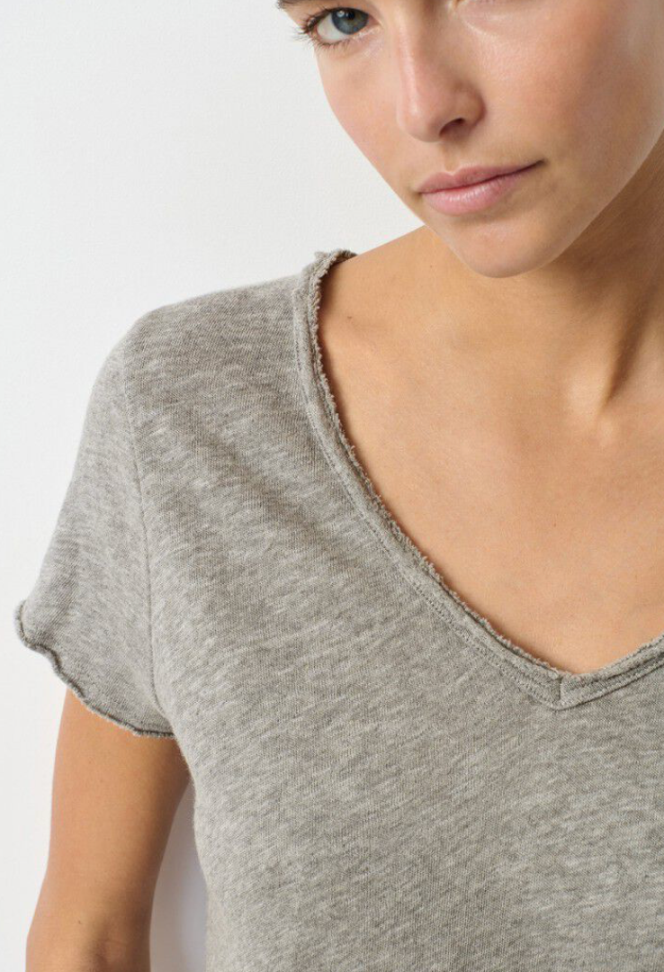 Sonoma V Neck Gris Chine
