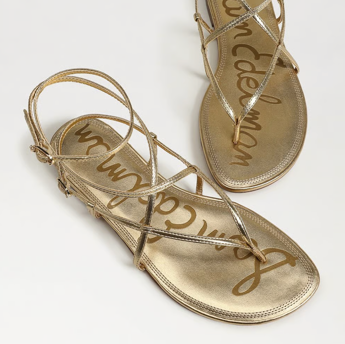 Clarra Sandal Amber Gold