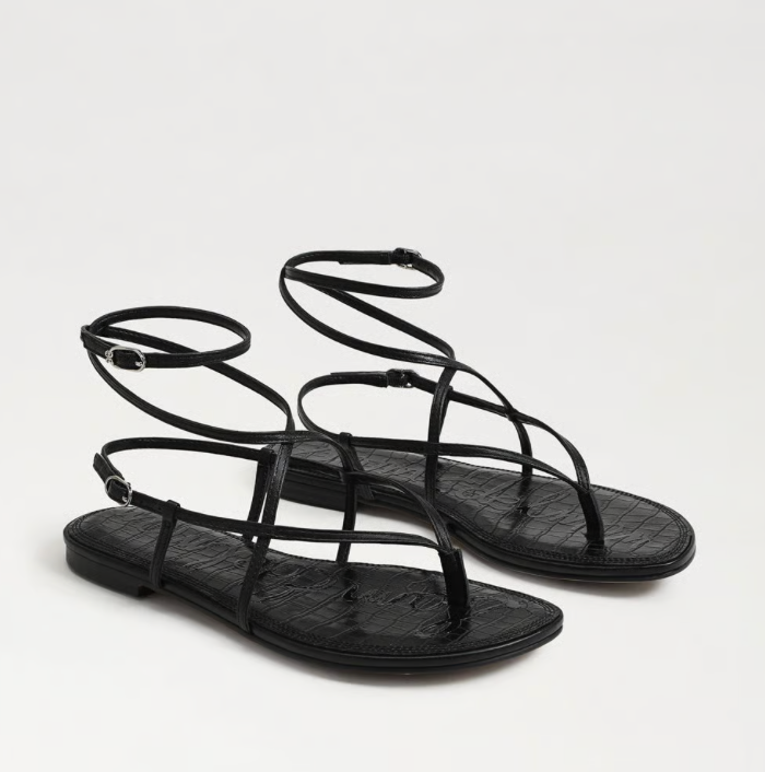 Clarra Sandal Black Leather