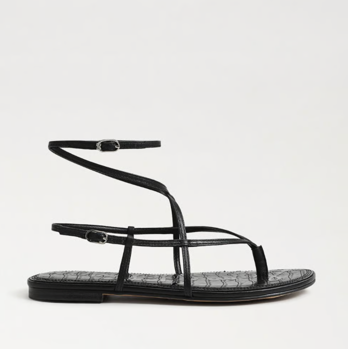 Clarra Sandal Black Leather
