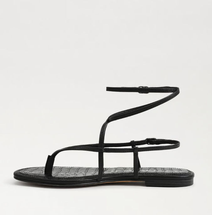 Clarra Sandal Black Leather