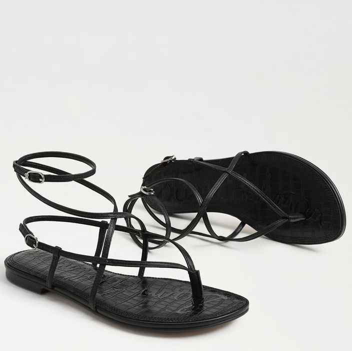 Clarra Sandal Black Leather