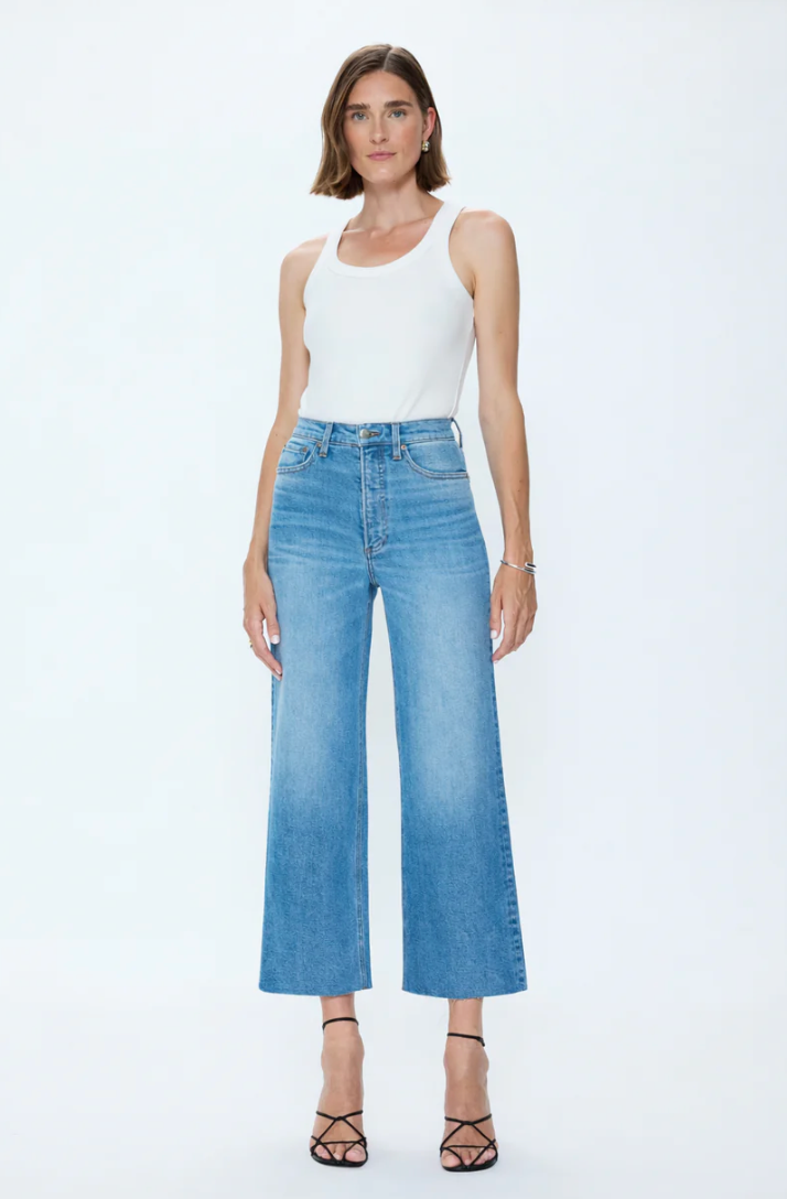 Lana Crop Denim Pants Wild Heart