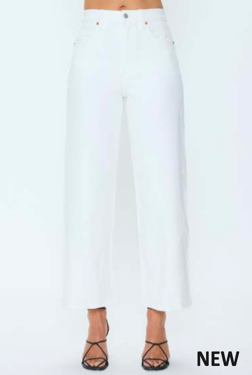 Kyra Ankle Jean Antique White