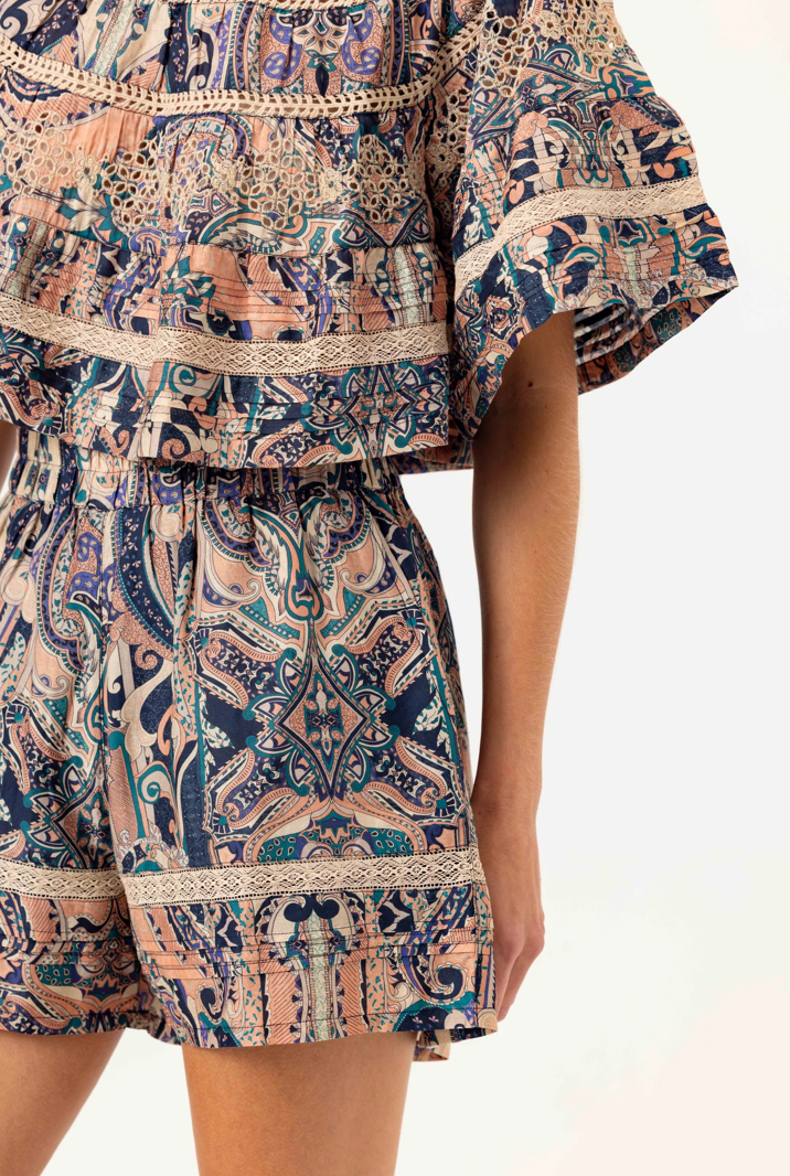 Mosaic Fuller Shorts