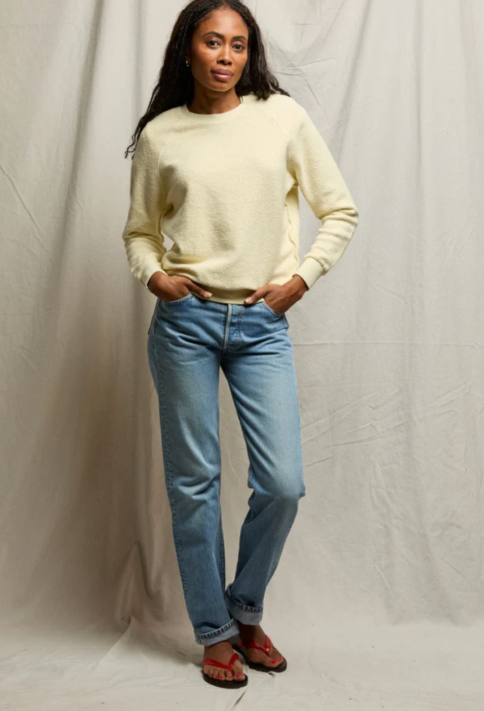 Ziggy Sweatshirt Custard