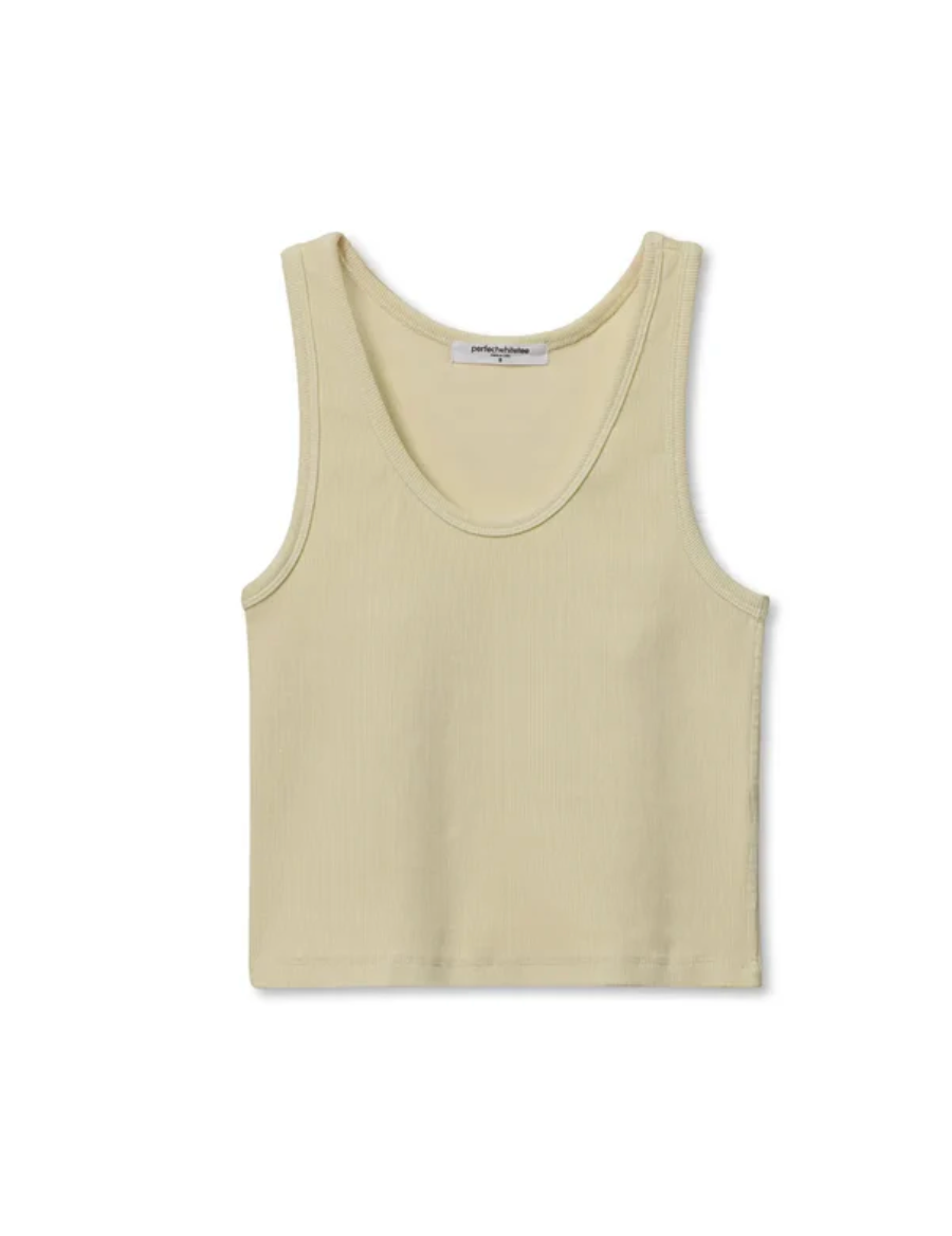 Blondie Tank Custard