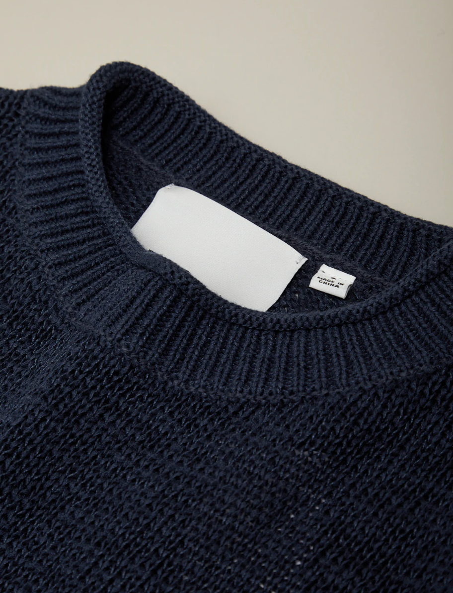 Terri Rolled Edge Sweater Tee